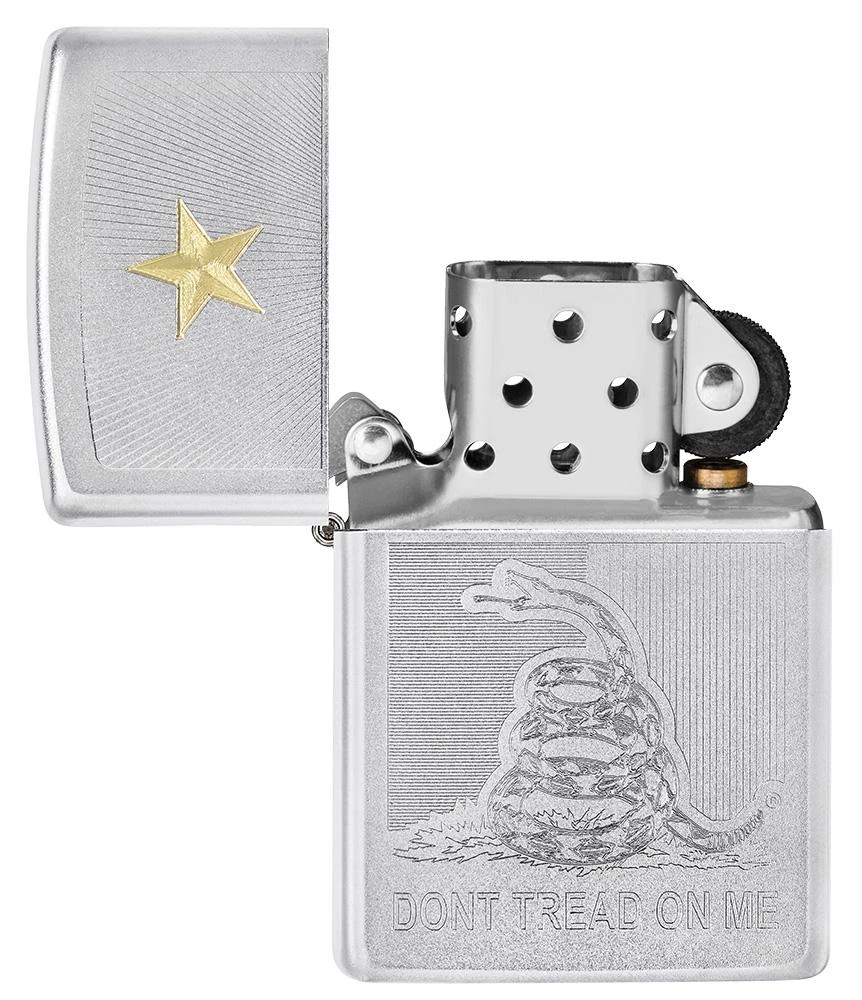 POCKET LIGHTER - ZIPPO - Don't Tread On Me #49309 4 POCKET LIGHTER - ZIPPO - Don't Tread On Me #49309 - Image 2