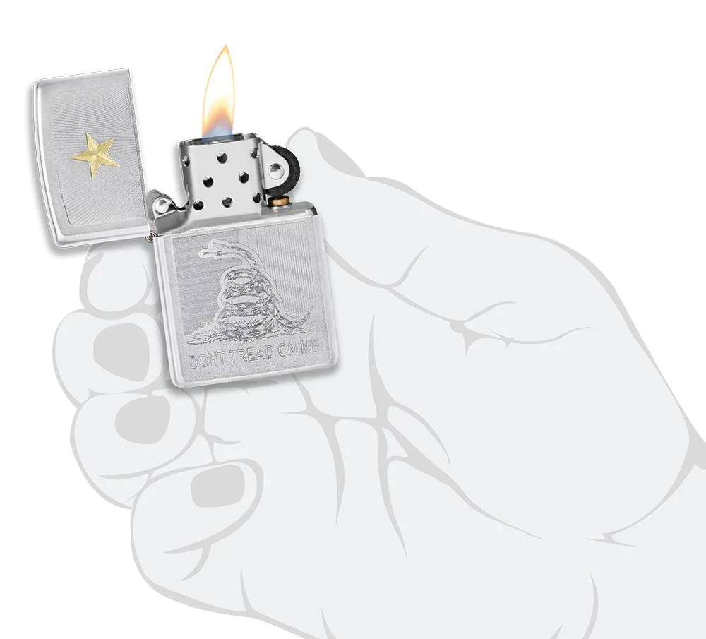 POCKET LIGHTER - ZIPPO - Don't Tread On Me #49309 6 POCKET LIGHTER - ZIPPO - Don't Tread On Me #49309 - Image 4