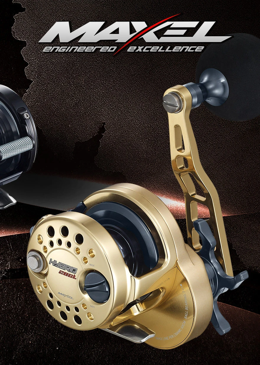 Slow Pitch Jigging Reel - Maxel - Hybrid 20C (Asian Model) 8 Slow Pitch Jigging Reel - Maxel - Hybrid 20C (Asian Model) - Image 6