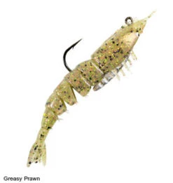 Z-Man Soft Bait - Z Man - EXZ ShrimpZ Rigged 3.5" -Fishing Discount Store EZSR 243PK2