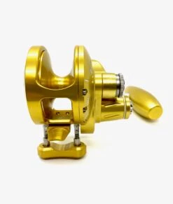 Slow Pitch Jigging Reel - Accurate - Valiant 500N SPJ Custom Gold (Right Hand) -Fishing Discount Store IMG 5140