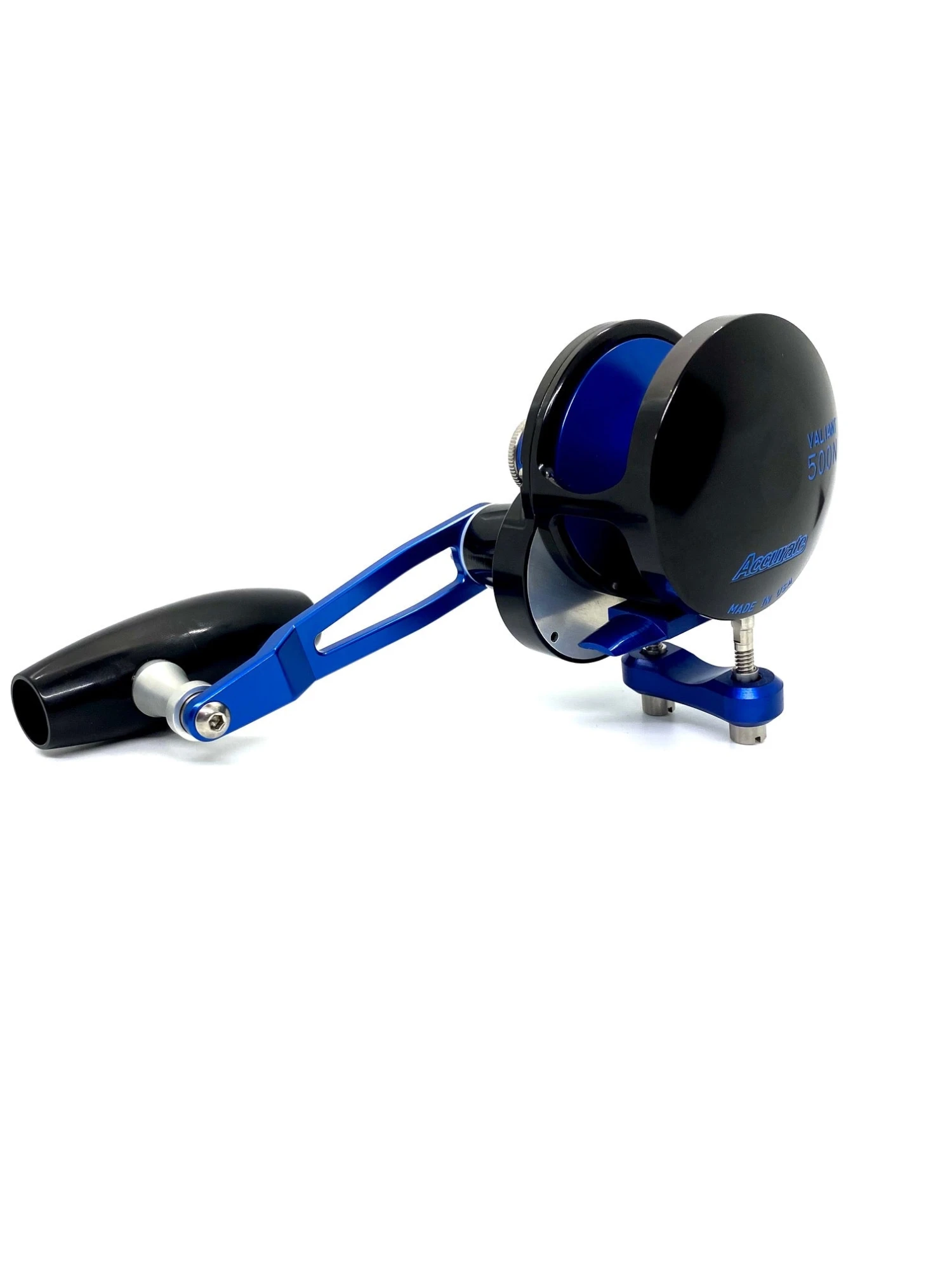 Slow Pitch Jigging Reel - Accurate - Valiant 500N SPJ Custom Black & Blue 6 Slow Pitch Jigging Reel - Accurate - Valiant 500N SPJ Custom Black & Blue - Image 4