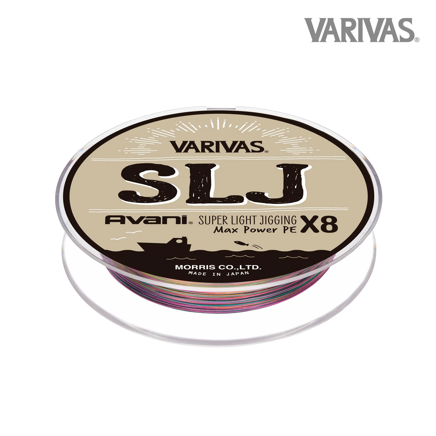 Multifilament - Varivas - Avani SLJ Super Light Jigging Max Power PE X8 (200m) 4 Multifilament - Varivas - Avani SLJ Super Light Jigging Max Power PE X8 (200m) - Image 2