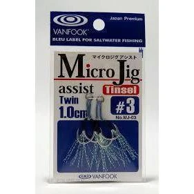 Assist Hook- Assist Single - Vanfook - MJ-04 Micro Jig Assist Single 3 Assist Hook- Assist Single - Vanfook - MJ-04 Micro Jig Assist Single