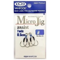Assist Hook- Assist Twin - Vanfook - MJ-01 Micro Jig Assist Twin