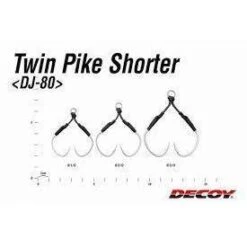 Fishing Discount Store -Fishing Discount Store assist hook decoy dj 80 twin pike shorter 516468