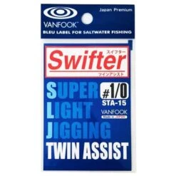 Assist Hook - Vanfook - STA-15 SWIFTER SUPER LIGHT JIGGING TWIN ASSIST