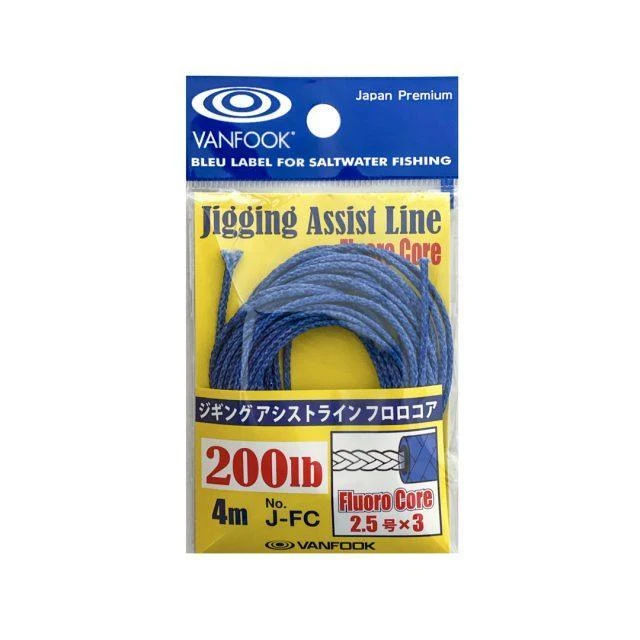 Assist Line - Vanfook - J-FC JIGGING ASSIST LINE FLUORO CORE 3 Assist Line - Vanfook - J-FC JIGGING ASSIST LINE FLUORO CORE
