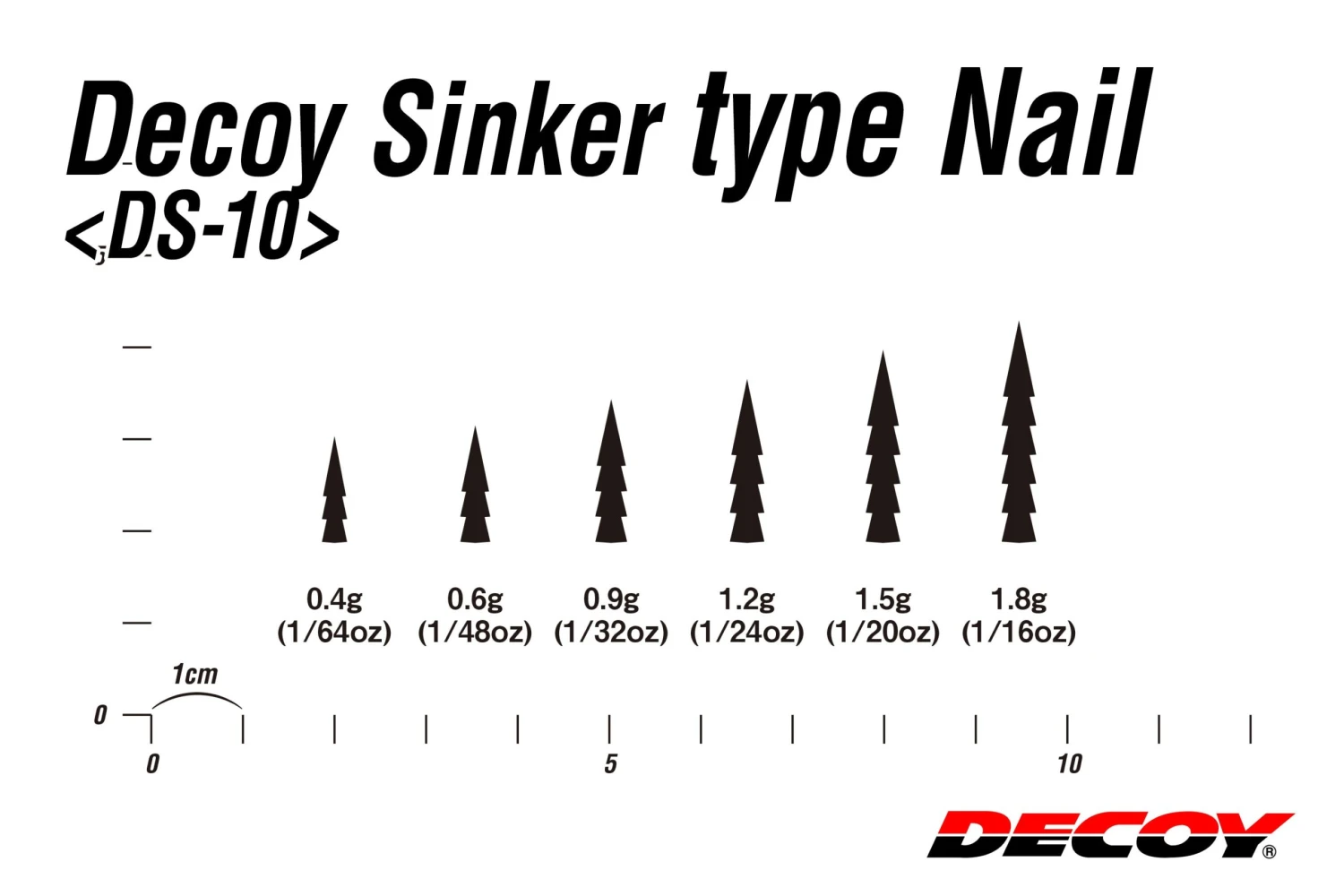 Sinker - Decoy - Sinker Type Nail DS-10 5 Sinker - Decoy - Sinker Type Nail DS-10 - Image 3
