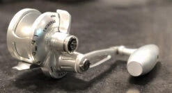 Slow Pitch Jigging Reel - Accurate - Boss Valiant 500N SPJ 2-Speed Silver -Fishing Discount Store tesrt